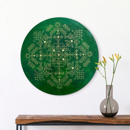 Lavju zīmju mandala 